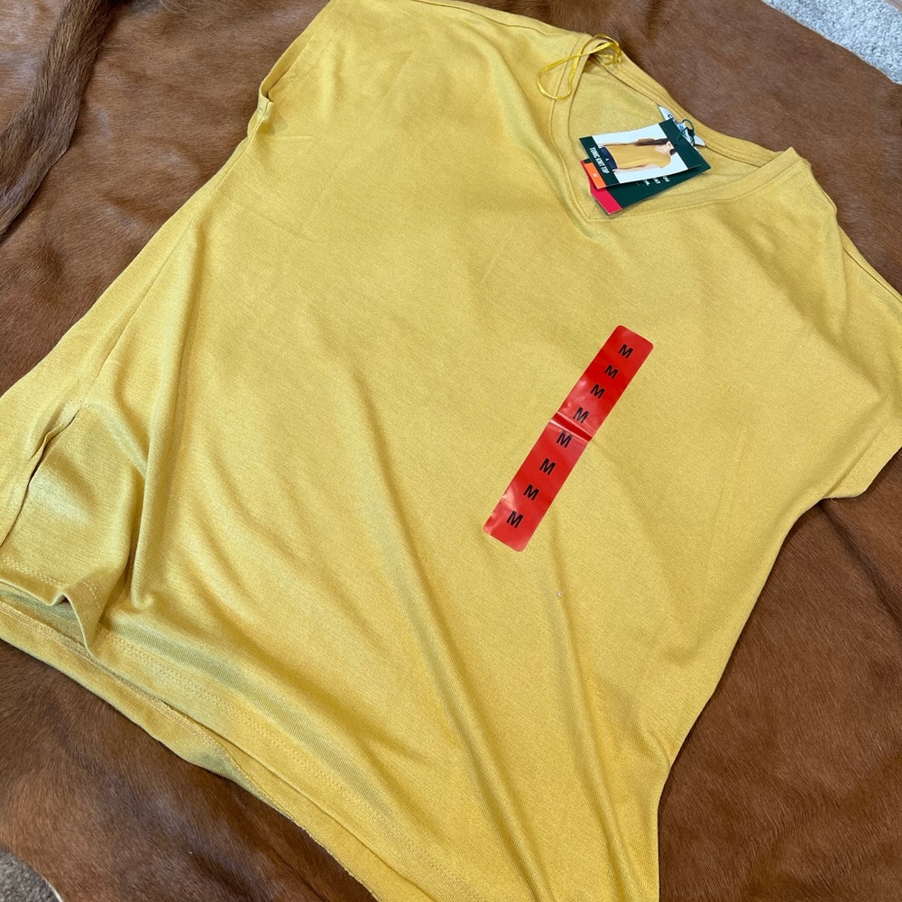 Mustard Orvis Tunic Top